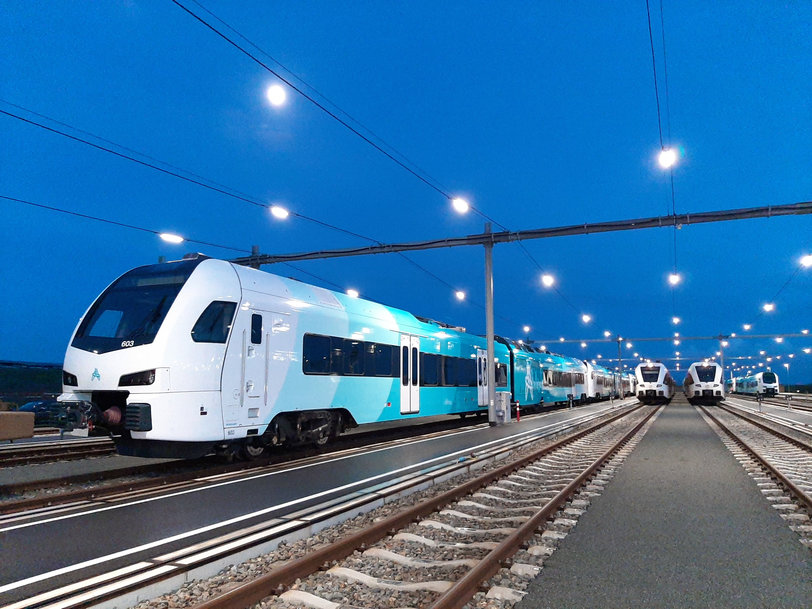 Battery trials on a Stadler train for Arriva Netherlands prove that they can run emission-free on non-electrified lines